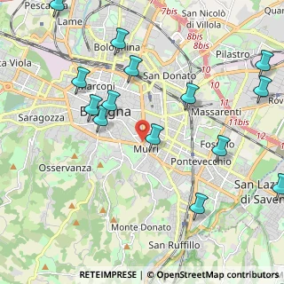 Mappa Viale Giosuè Carducci, 40137 Bologna BO, Italia (2.56143)