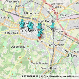 Mappa Viale Giosuè Carducci, 40137 Bologna BO, Italia (1.45091)