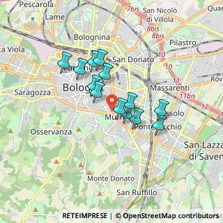 Mappa Viale Giosuè Carducci, 40137 Bologna BO, Italia (1.31154)