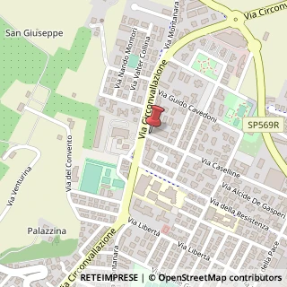 Mappa Via Caselline, 633, 41058 Vignola, Modena (Emilia Romagna)