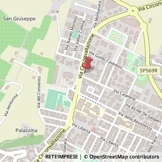 Mappa Via Caselline, 647, 41058 Vignola, Modena (Emilia Romagna)