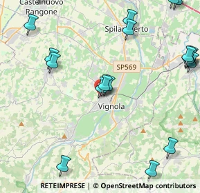 Mappa Via Circonvallazione, 41058 Vignola MO, Italia (6.003)
