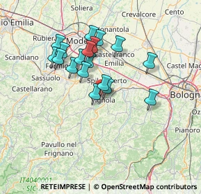 Mappa Via Circonvallazione, 41058 Vignola MO, Italia (11.80333)