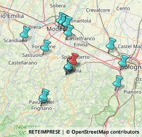 Mappa Via Circonvallazione, 41058 Vignola MO, Italia (14.74313)