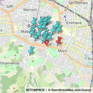 Mappa Piazza di Porta Castiglione, 40136 Bologna BO, Italia (0.715)