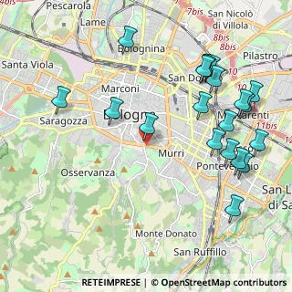 Mappa Piazza di Porta Castiglione, 40136 Bologna BO, Italia (2.469)