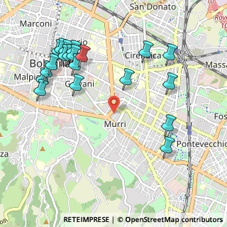 Mappa Via Paolo Costa, 40137 Bologna BO, Italia (1.2375)