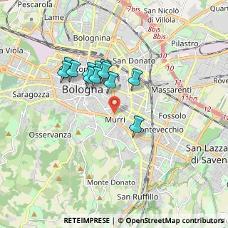 Mappa Via Paolo Costa, 40137 Bologna BO, Italia (1.5)