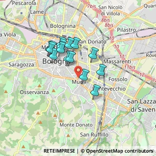 Mappa Via Paolo Costa, 40137 Bologna BO, Italia (1.45467)