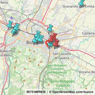 Mappa Via Mazzini, 40139 Bologna BO, Italia (3.56)