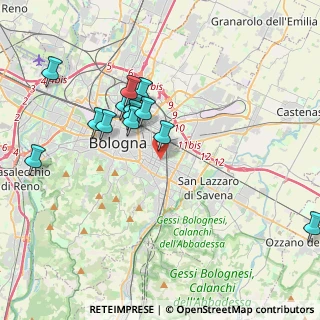 Mappa Via Mazzini, 40139 Bologna BO, Italia (3.84385)