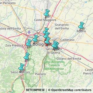 Mappa Via Mazzini, 40139 Bologna BO, Italia (6.61182)