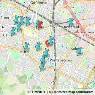 Mappa Via Mazzini, 40139 Bologna BO, Italia (1.128)