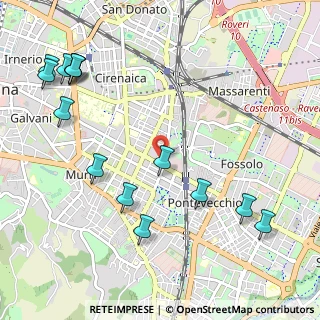 Mappa Via Mazzini, 40139 Bologna BO, Italia (1.35571)