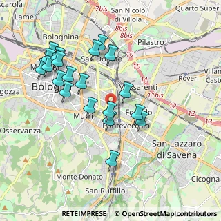 Mappa Via Mazzini, 40139 Bologna BO, Italia (1.951)