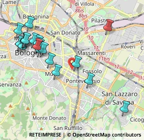 Mappa Via Mazzini, 40139 Bologna BO, Italia (2.4)