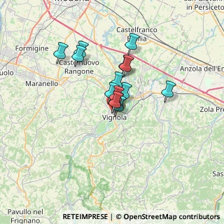 Mappa Via Locatelli, 41058 Vignola MO, Italia (4.71571)