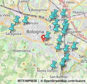 Mappa Viale Giovanni Gozzadini, 40124 Bologna BO, Italia (2.175)