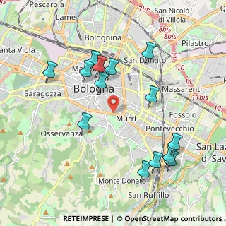 Mappa Viale Giovanni Gozzadini, 40124 Bologna BO, Italia (2.11)