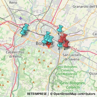 Mappa Viale Giovanni Gozzadini, 40124 Bologna BO, Italia (2.67692)