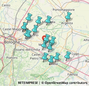 Mappa 40059 Medicina BO, Italia (13.00059)