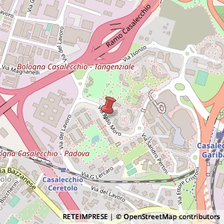Mappa Via Aldo Moro, 13, 40033 Casalecchio di Reno, Bologna (Emilia Romagna)