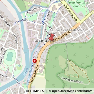 Mappa Via Porrettana, 71, 40033 Casalecchio di Reno, Bologna (Emilia Romagna)
