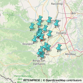 Mappa Via S. Benigno, 12020 Tarantasca CN, Italia (9.354)