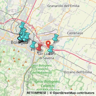 Mappa Rotonda Italia, 40100 Bologna BO, Italia (4.38722)