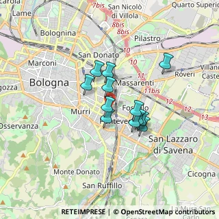 Mappa Variante SS9, 40064 Bologna BO, Italia (1.19833)
