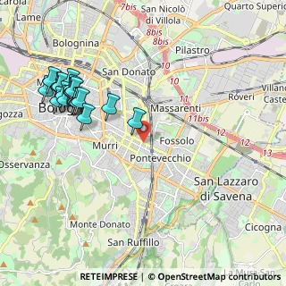 Mappa Variante SS9, 40064 Bologna BO, Italia (2.468)