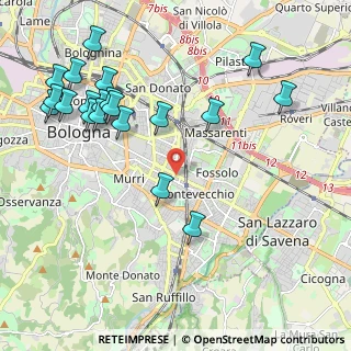 Mappa Variante SS9, 40064 Bologna BO, Italia (2.504)