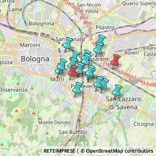 Mappa Variante SS9, 40064 Bologna BO, Italia (1.10056)