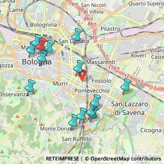 Mappa Variante SS9, 40064 Bologna BO, Italia (2.29286)