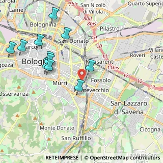 Mappa Variante SS9, 40064 Bologna BO, Italia (2.32273)