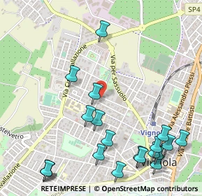 Mappa Via Gregorio Agnini, 41058 Vignola MO, Italia (0.702)