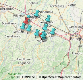 Mappa Via Gregorio Agnini, 41058 Vignola MO, Italia (10.04273)