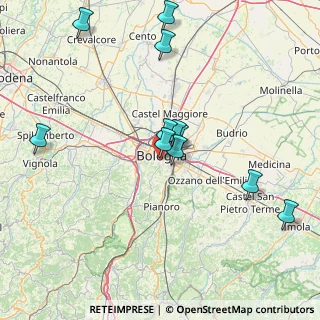 Mappa Via Alamandini, 40136 Bologna BO, Italia (15.58455)