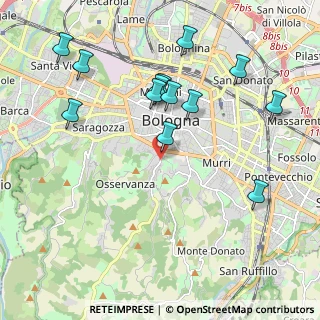 Mappa Via Alamandini, 40136 Bologna BO, Italia (2.19077)