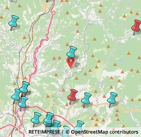 Mappa Piazza Guglielmo Marconi, 16010 Sant'Olcese GE, Italia (6.8525)