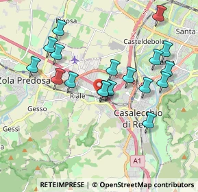 Mappa Via Giovannini, 40033 Casalecchio di Reno BO, Italia (1.88889)