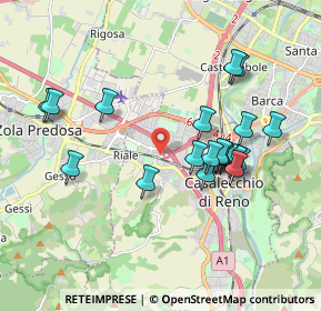 Mappa Via Giovannini, 40033 Casalecchio di Reno BO, Italia (1.8195)