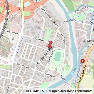 Mappa Via garibaldi giuseppe 114, 40033 Casalecchio di Reno, Bologna (Emilia Romagna)