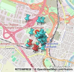 Mappa Via Aldo Moro, 40033 Casalecchio di Reno BO, Italia (0.2805)