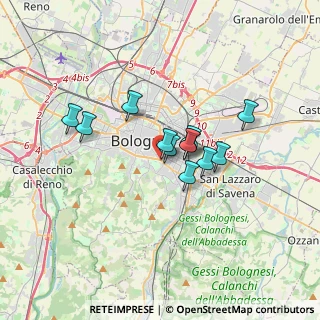 Mappa Via Augusto Murri, 40138 Bologna BO, Italia (2.44833)