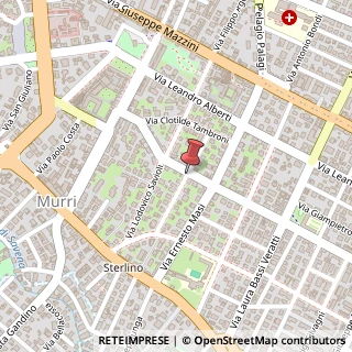 Mappa Via Giuseppe Guidicini, 16, 40137 Bologna, Bologna (Emilia Romagna)