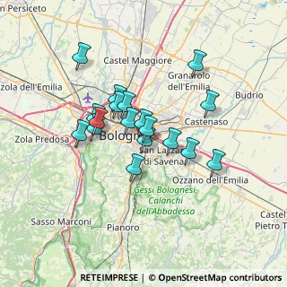Mappa Fermi, 40139 Bologna BO, Italia (5.50944)