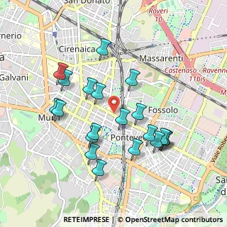Mappa Fermi, 40139 Bologna BO, Italia (0.921)