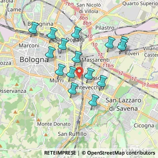 Mappa Fermi, 40139 Bologna BO, Italia (1.772)