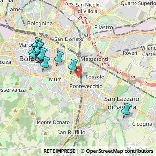 Mappa Fermi, 40139 Bologna BO, Italia (2.36733)